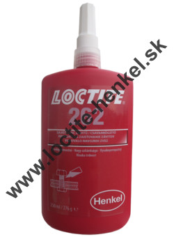 Loctite 262 250ml - zaisťovač skrutiek, vysokopevnostný