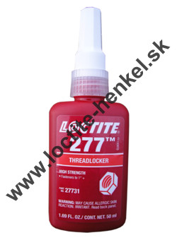 Loctite 277 50ml - zaisťovač skrutiek, vysokopevnostný, veľké závity