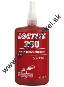 Loctite 290 250ml - zaisťovač skrutiek, vysokopevnostný malé závity