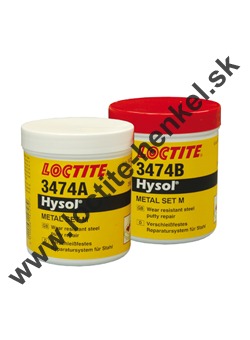 Loctite 3474 500g - metal set M, oceľ pastovitá, samomazná