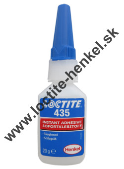 Loctite 435 20g - sekundové lepidlo, tvrdené