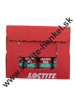 Loctite 603 12 x 10ml - upevňovač valcových dielov, tolerujúci olej