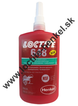 Loctite 648 250ml - upevňovač valcových dielov, zvýšená teplotná odolnosť