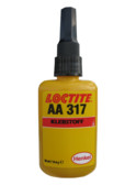 Loctite AA 317 50ml - akrylátové konštrukčné lepidlo, rýchle, malé špáry