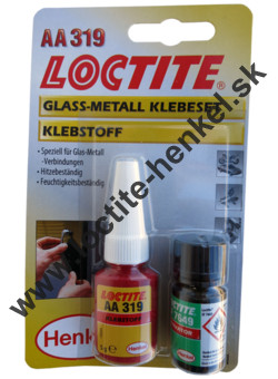 Loctite AA 319 5g + Loctite SF 7649 4ml - sada na lepenie kov + sklo