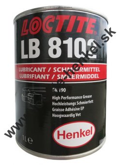 Loctite LB 8102 1l - mazací tuk, vysoká tepelná odolnosť